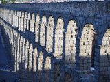 The 1St Century Roman Aqueduct, Segovia, Madrid, Spain, Europe Photographic Print by Christian Kober