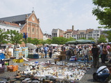 Place Du Jeu De Balle Flea Market, Brussels, Belgium, Europe Photographic Print by Christian Kober