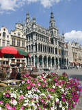 Guildhalls in the Grand Place, UNESCO World Heritage Site, Brussels, Belgium, Europe Photographic Print by Christian Kober