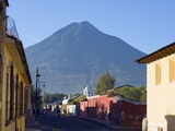 Volcan De Agua, 3765M, Antigua, Guatemala, Central America Photographic Print by Christian Kober