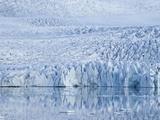 Fjallsarlon Glacial Lake, Vatnajokull Glacier, Iceland, Polar Regions Photographic Print by Guy Edwardes