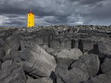 Selvogsviti Lighthouse, Reykjanes, Iceland, Polar Regions Photographic Print by Guy Edwardes