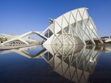 Science Museum, Architect Santiago Calatrava, City of Arts and Sciences, Valencia, Spain, Europe Photographic Print by Christian Kober