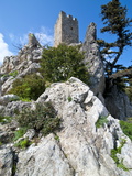 Crusader Castle of St. Hilarion, Turkish Part of Cyprus, Cyprus, Europe Photographic Print by Michael Runkel