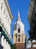 The 16Th Century Cathedral, Old Town, UNESCO World Heritage Site, Cartagena, Colombia Photographic Print by Christian Kober