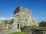 Ancient Mayan Archaeological Site of Tulum, Tulum, Quintana Roo, Mexico, North America Photographic Print