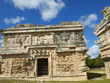 The Church in Ancient Mayan Ruins, Chichen Itza, UNESCO World Heritage Site, Yucatan, Mexico Photographic Print