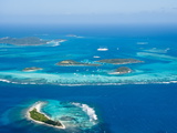 Tobago Cays and Mayreau Island, St. Vincent and the Grenadines, Windward Islands Fotografie-Druck von Michael DeFreitas