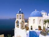 Oia (Ia), Island of Santorini (Thira), Cyclades Islands, Aegean, Greek Islands, Greece, Europe Fotografie-Druck von Sergio Pitamitz
