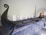 Oseberg Viking Ship Excavated From Oslofjord, Vikingskipshuset (Viking Ship Museum), Oslo Photographic Print by Christian Kober