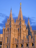 Mormon Temple on Temple Square, Salt Lake City, Utah, United States of America, North America Photographic Print by Richard Cummins