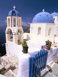 Oia (Ia), Island of Santorini (Thira), Cyclades Islands, Aegean, Greek Islands, Greece, Europe Photographie par Sergio Pitamitz