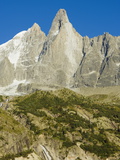 Aiguilles Du Dru, Mont Blanc Range, Chamonix, French Alps, France, Europe Photographic Print by Christian Kober