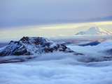 View From Volcan Cotopaxi, 5897M, the Highest Active Volcano in the World, Ecuador, South America Photographic Print by Christian Kober
