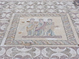 Mosaics at the Archaeological Site of Paphos, UNESCO World Heritage Site, Cyprus, Europe Photographic Print by Michael Runkel