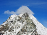 Cloud on Top of Monte Cervino (The Matterhorn), Cervinia, Valle D'Aosta, Italian Alps Photographic Print by Christian Kober