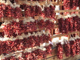 Dried Red Chillies, Chili Ristras, Santa Fe, New Mexico, United States of America, North America Photographic Print by Wendy Connett