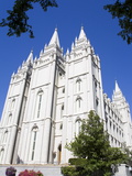 Mormon Temple in Temple Square, Salt Lake City, Utah, United States of America, North America Photographic Print by Richard Cummins