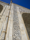 Exterior of the Taj Mahal Inscribed With Verses From the Quran, Agra, Uttar Pradesh, India Photographic Print by Kimberley Coole