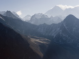 View of Mount Everest, From Gokyo Ri, 5483M, Gokyo, Solu Khumbu Everest Region, Himalayas Photographic Print by Christian Kober