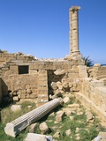 Leptis Magna, UNESCO World Heritage Site, Tripolitania, Libya, North Africa, Africa Photographic Print by Sergio Pitamitz