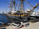 Hms Surprise at the Maritime Museum, Embarcadero, San Diego, California, USA Photographic Print by Richard Cummins
