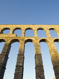 The 1St Century Roman Aqueduct, Segovia, Madrid, Spain, Europe Photographic Print by Christian Kober