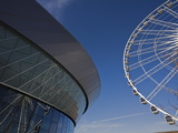 The Big Wheel Outside the Echo Arena and Convention Centre, Liverpool, Merseyside, England, Uk Photographic Print by Jean Brooks