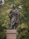 Mendelssohn Statue, Leipzig, Saxony, Germany, Europe Photographic Print by Michael Snell
