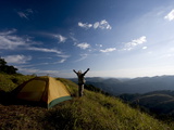 Camping, Gavi, Periyar Tiger Reserve, Kerala, India, Asia Photographic Print