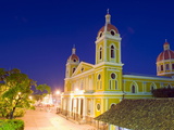 Granada Cathedral, Founded in 1583, Rebuilt in 1915, Granada, Nicaragua, Central America Photographic Print
