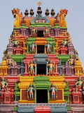 Hindu Temple Gopuram, Haridwar, Uttarakhand, India, Asia Photographic Print