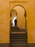 Mausoleum of Moulay Ismail, Meknes, Morocco, North Africa, Africa Photographie par Marco Cristofori