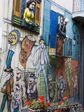 Centro Cultural De Las Artistas, El Caminito Street in La Boca District, Buenos Aires, Argentina Photographie par Richard Cummins