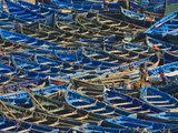 Fishing Boats in the Coastal City of Essaouira, Morocco, North Africa, Africa Photographic Print
