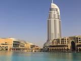 Downtown District With the Dubai Mall, the Address Building and Palace Hotel, Dubai, Uae Photographic Print by Amanda Hall