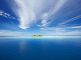 Deserted Island, Maldives, Indian Ocean, Asia Photographic Print by Sakis Papadopoulos