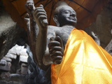 Vishnu Statue, Angkor Wat, UNESCO World Heritage Site, Siem Reap, Cambodia, Indochina Photographic Print
