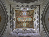 Tower Lantern Ceiling, St. Davids Cathedral, Pembrokeshire National Park, Wales Photographic Print by Peter Barritt