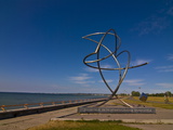 Sculpture at the Beachfront of Pirita, Tallinn, Estonia, Baltic States, Europe Photographic Print
