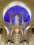 Largest Chandelier in the World Inside Sheikh Zayed Bin Sultan Al Nahyan Mosque, Abu Dhabi Photographic Print