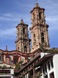 Santa Prisca Church, Taxco, Colonial Town Well Known For Its Silver Markets, Guerrero State, Mexico Photographic Print by Wendy Connett