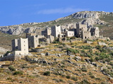 Old Fortified Village of Vathia, in the Lakonian Mani, Peloponnese, Greece, Europe Photographic Print