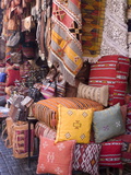 Goods in the Souks in the Medina, Marrakech, Morocco, North Africa, Africa Fotografie-Druck