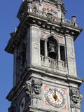 Basilica Di San Vittore Clock Tower, Varese, Lombardy, Italy, Europe Photographic Print