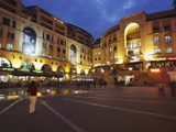 Nelson Mandela Square at Dusk, Sandton, Johannesburg, Gauteng, South Africa, Africa Photographic Print by Ian Trower