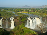 Blue Nile Falls, Waterfall on the Blue Nile River, Ethiopia, Africa Fotografisk tryk