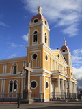 Cathedral De Granada, Park Colon, Park Central, Granada, Nicaragua, Central America Photographic Print