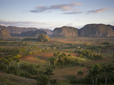 Vinales Valley From Grounds of Hotel Los Jasmines Showing Limestone Hills Known As Mogotes, Cuba Photographic Print Vinales Valley From Grounds of Hotel Los Jasmines Showing Limestone Hills Known As Mogotes, Cuba Photographic Print