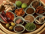Spices Used in Thai Food, Thailand, Southeast Asia, Asia Photographie